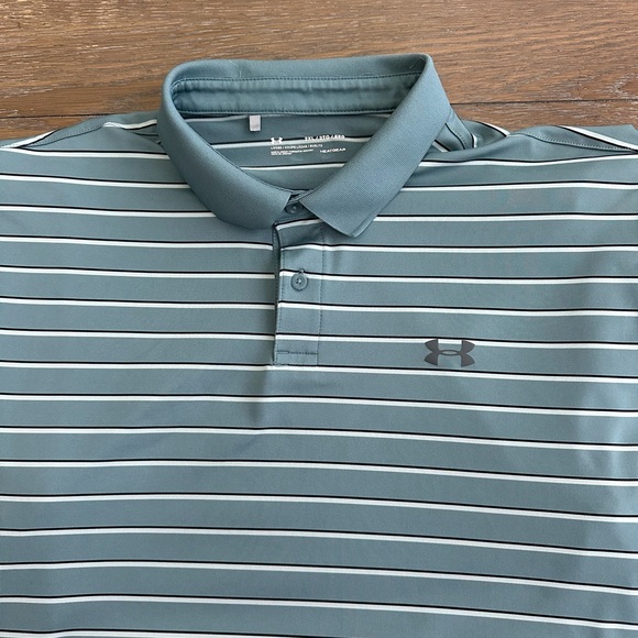 Under Armour Short Sleeve Polo Shirt Size XXL First Picture Is Acurate Color - Picture 1 of 4